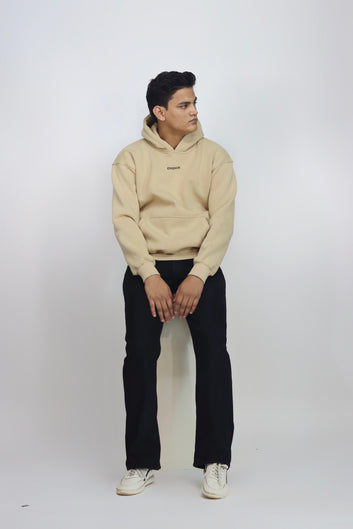 AW,24 Beige Hoodie